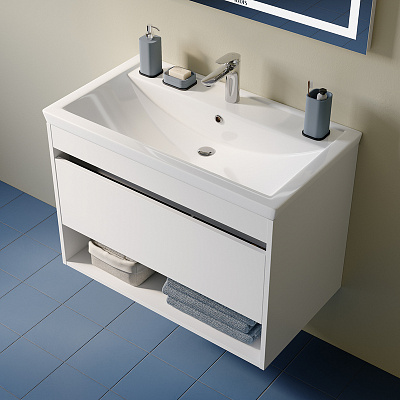 Умывальник мебельный 80 407 IDDIS Optima Home 4078000i28
