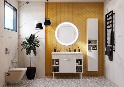 Зеркало круглое Aquaton Анелло 85 1A260802AK010