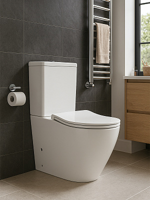 Унитаз-компакт MONTEREY Mont Blanc торнадо (крепеж,сиденье в комплекте)