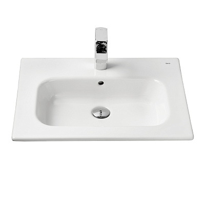 Тумба с раковиной Aquaton Ривьера 60 белый матовый 1A238801RVX20