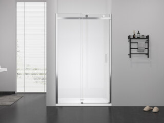 Душевое ограждение 120х195 MONTEREY WTW EX-806F хром прозрачное 8мм (двери в нишу)