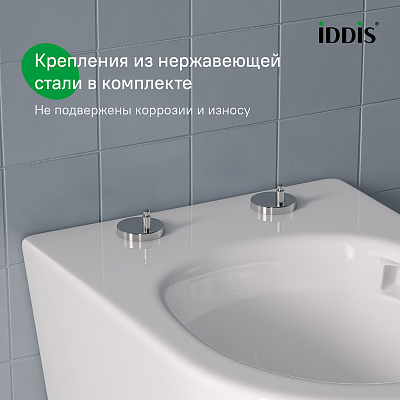 Универсальное сиденье для унитаза IDDIS Optima Home Soft Close Easy Fix 006 006DPSEi31 дюропласт