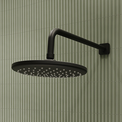 Душевая система скрытого монтажа с тропическим душем Iddis Ray RAYBL02i67