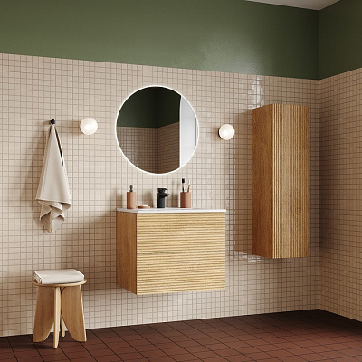 Тумба с умывальником подвесная Iddis Bild 60 см BIL60V0i95K