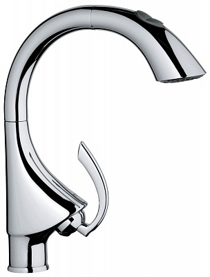 Смеситель для кухни GROHE K-4 33782000 выдвижной излив