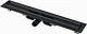 Водоотводящий желоб с порогами для перфорированной решетки AlcaPlast APZ101BLACK-850 , черный-мат