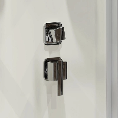 Душевая кабина распашная 120х90х200 Niagara Standart ST120/90/15Q/BK поддон 15см