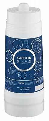 Фильтр с активированным углем GROHE Blue® для мягкой воды (жесткостью водопроводной воды ниже 9 ° KH), 3000 л