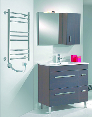 Полотенцесушитель электрический ARGO КОМБИ  60-80, (ТЭН слева)