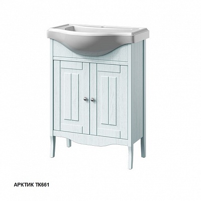 Тумба 105 две двери Caprigo GENOVA 34414-ТК661