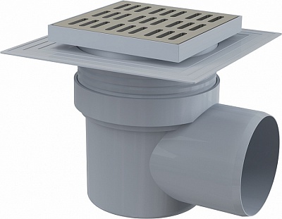 Сливной трап AlcaPlast APV12 150 x 150/110