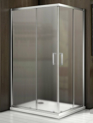 Душевое ограждение 120х80 LATTE CR-120-80-G-WE GoodDoor ЛА00040