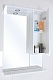 Шкаф-зеркало Оника Флорена 62 см белое правое 206206