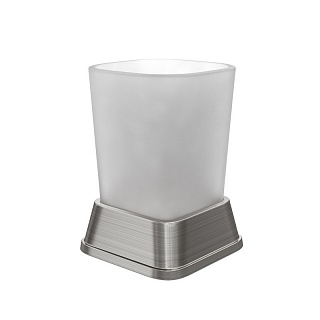 Стакан для зубных щеток WasserKRAFT Amper Nickel K-5428N