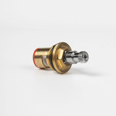 Кран-букса для смесителя, керамика, 180°, 22 зубцов, G1/2", М24, h=47 мм горячая Iddis	998CR471SMH