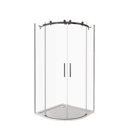Душевой уголок 90x90 Good Door Galaxy R-TD-90-C-B ГЛ00018