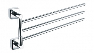 Полотенцедержатель рога 3-ой Fixsen Kvadro FX-61302A-3