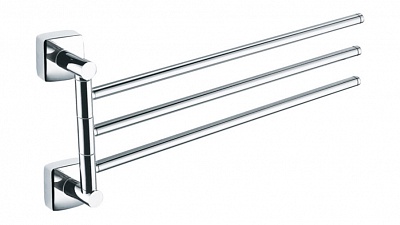 Полотенцедержатель рога 3-ой Fixsen Kvadro FX-61302A-3