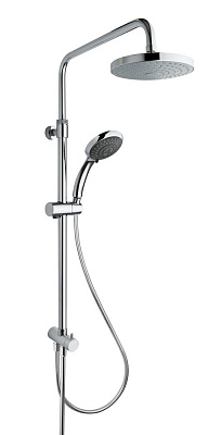 Душевая стойка с тропическим и ручным душем Vitra System Rain A45597EXP