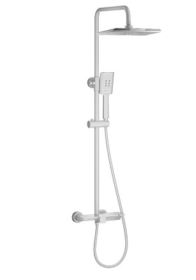Душевая система Wonzon & Woghand, Белый матовый WW-AE33110-MW