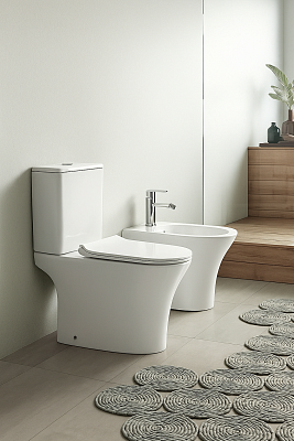 Унитаз-компакт безободковый MONTEREY ZT-T1217 смыв торнадо