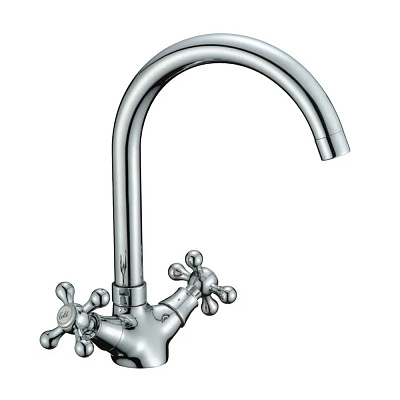 Двухзахватный смеситель для кухни Calorie CAL8023C