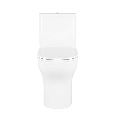 Унитаз безободковый напольный Vitra Vortex M50 тонкая крышка-сиденье с микролифтом 9889B003-7200