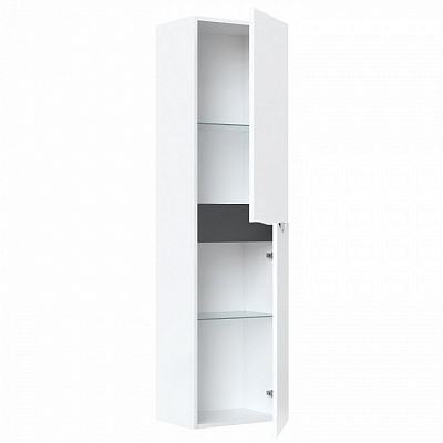 Шкаф пенал подвесной 40 см Iddis Cloud 40 белый CLO40W0i97