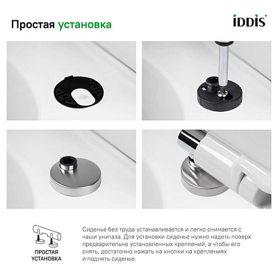 Сиденье для унитаза Iddis Optima Home 177DPSEi31