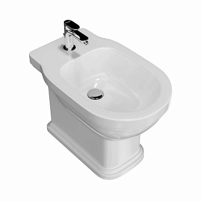 Биде POMPEI напольное, белое глянцевое Kerama Marazzi PObidet01