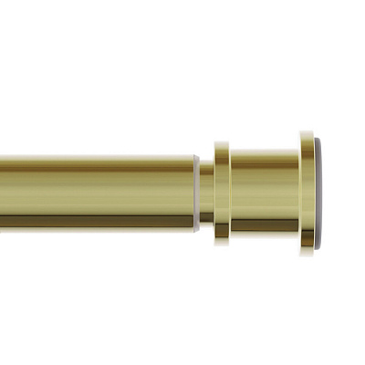 Карниз для ванной комнаты 110-200 см, золотой матовый, IDDIS, RSG0120i14