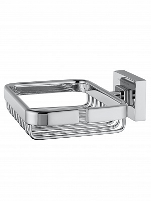 Мыльница с держателем Wonzon & Woghand flat, хром ww-9724