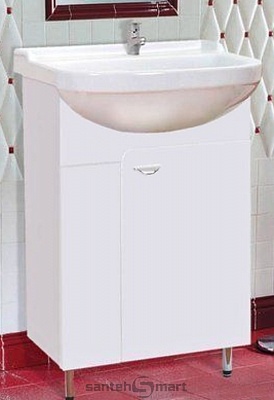 Тумба без раковины Оника АКВАРЕЛЬ-ЭКО 60