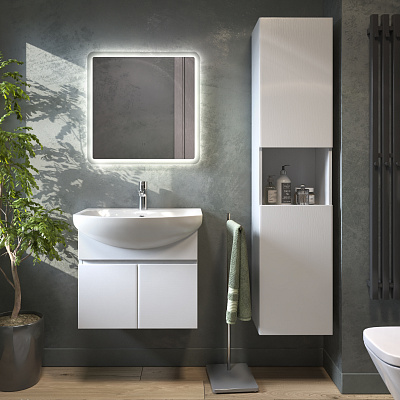 Шкаф навесной Vigo Wing 350 белый pp.WIN.35