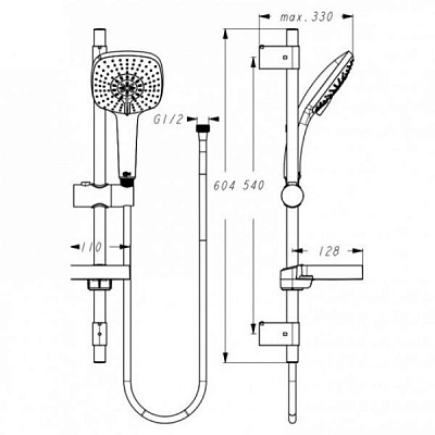 Комплект смесителей Ideal Standard Ceraplan III B1118AA