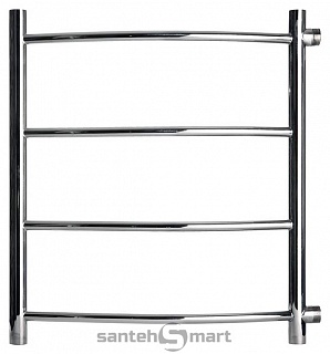 Полотенцесушитель водяной Тера ПСО-21-10 ЛИДЕР 1 600х500 (4 перекладины) прямое подключение, наружная резьба 1