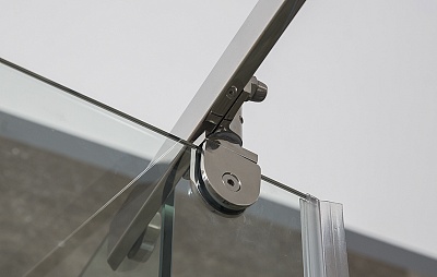 Душевое ограждение 100х100 трапеция ALEX BAITLER AB215-100, без поддона