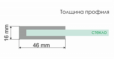 Душевое ограждение WasserKraft  Dinkel 58R05 / Alme 15R05