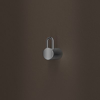Крючок одинарный Дюна (Duna) IDDIS DUNSB10i41, нержавеющая сталь хром