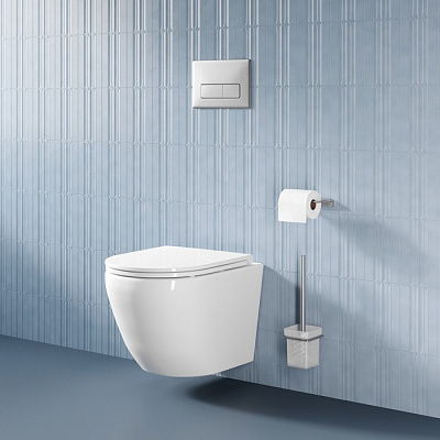 Клавиша смыва, пневматическая, матовый хром, Profix Air, IDDIS, PRA80M0i77