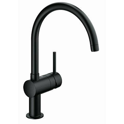 Смеситель для кухни Grohe Minta 32917KSO (черный бархат)