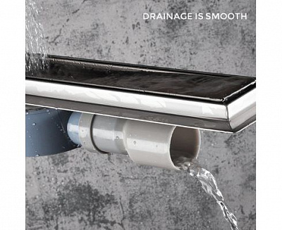 Душевой трап 70*500мм Gappo G85007-4 нержавеющая сталь