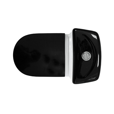 Унитаз-компакт Sanita Luxe Best Color Black (сиденье дюропласт, микролифт) BSTSLCC06100522