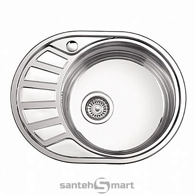 Мойка Ledeme L75745-R 570*450 матовая правая