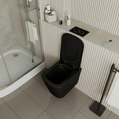 Унитаз подвесной безободковый D&K Berlin DT1436025