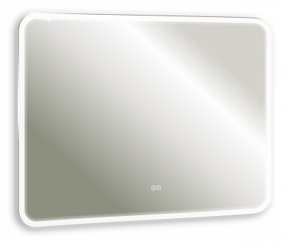 Зеркало 100х80 ТХ, подогрев,сенсорный выключатель Silver Mirrors Стив-2.2 LED-00003014
