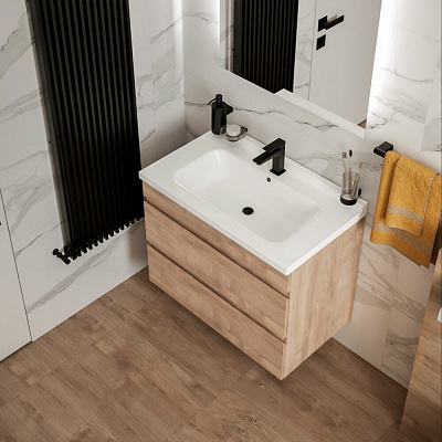 Раковина мебельная MIRSANT Simple 60 керамика