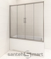 Душевое ограждение на борт ванны SEAN-8 170х150