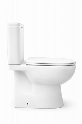 Унитаз напольный Остин Лайт, 2-режима, сиденье дюропласт, микролифтSantek 1WH501877