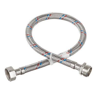 Гибкая подводка для воды 1/2 " гайка-штуцер 50 см MATEU, арт 701050001